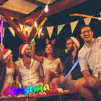 25 Pack Glow Sticks Mardi Gras Party Supplies ,Glow in the Dark Party Supplies,3 Models Flashing Sticks, Fiber Optic Wands Light up Sticks Fit Wedding Birthday Easter valentine's day